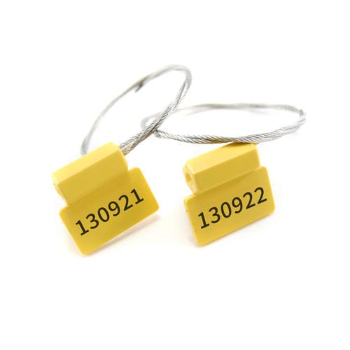 Hochsicherheits-Kabelplombe / ABS-Kunststoff - ZC-06H - Fuzhou ZhengCheng Security Seals Co.,Ltd - Stahl / für Container / mit RFID-Etikett