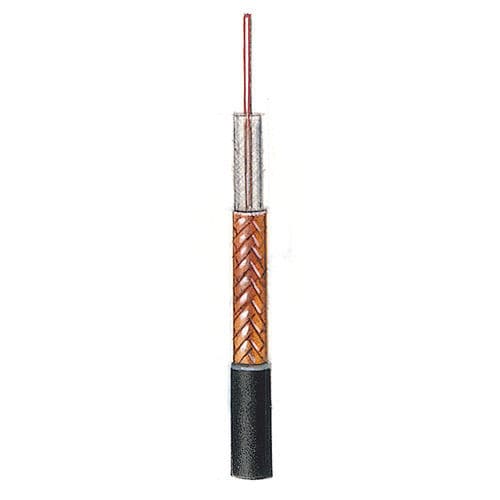 RF-Stromkabel - RG-59 B/U - Metrofunk Kabel-Union - koaxial / geschirmt / Kupfer