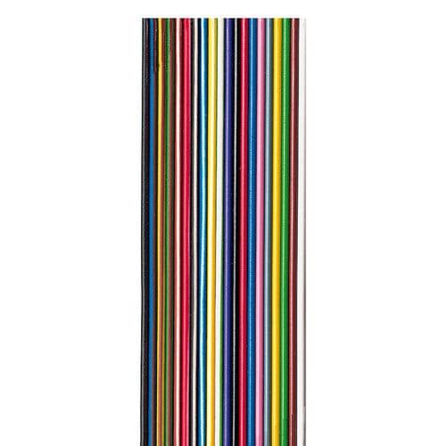 Datenkabel elektrisch -  2 x LIY 0,14 - Metrofunk Kabel-Union - isoliert / abriebfest / geschirmt