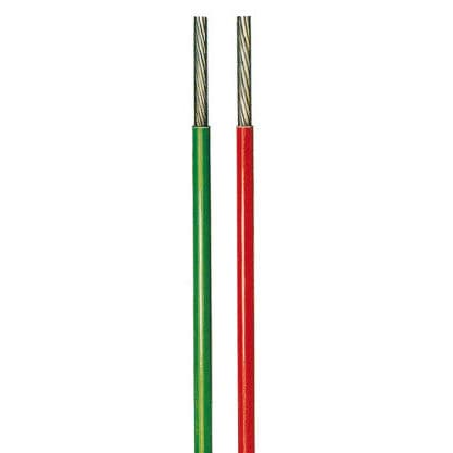Isolierte Einzelader-Leitung - TX series - Metrofunk Kabel-Union - Kupfer / PTFE / weich