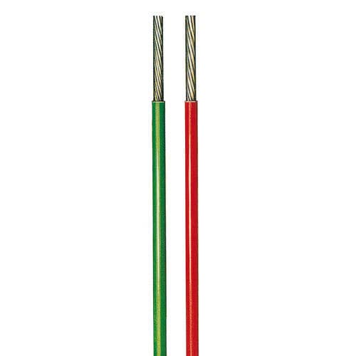 Isolierte Einzelader-Leitung - LX 36-744 - Metrofunk Kabel-Union - Kupfer / PTFE / flexibel