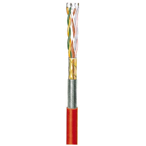 Datenkabel elektrisch - ASS 1x2x0,25 - Metrofunk Kabel-Union - geschirmt / hitzebeständig / Twisted-Pair