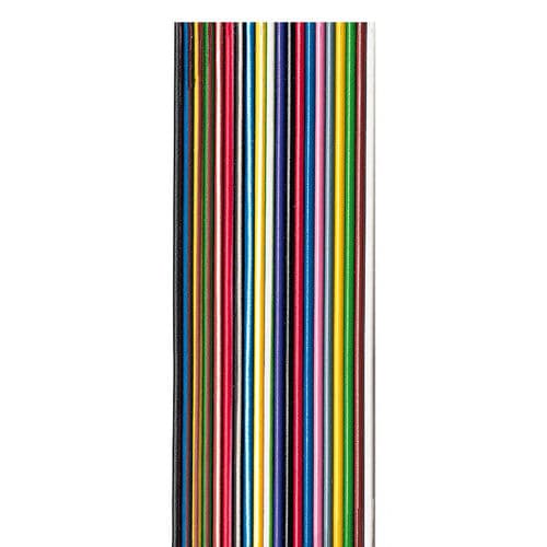 Miniband-Stromkabel - 8 x LIY 0,75 - Metrofunk Kabel-Union - Daten / isoliert / flach