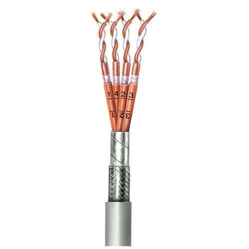 Datenkabel elektrisch - LifY(CB)Y-CY 0,08 - Metrofunk Kabel-Union - isoliert / geschirmt / mehrstrangig