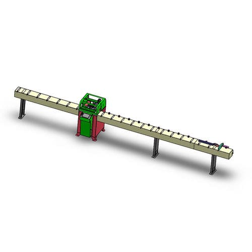 PLC-gesteuertes Bohrzentrum - RZ-7200 - Risus Machines - vertikal / mit Roboterarm / für Profile