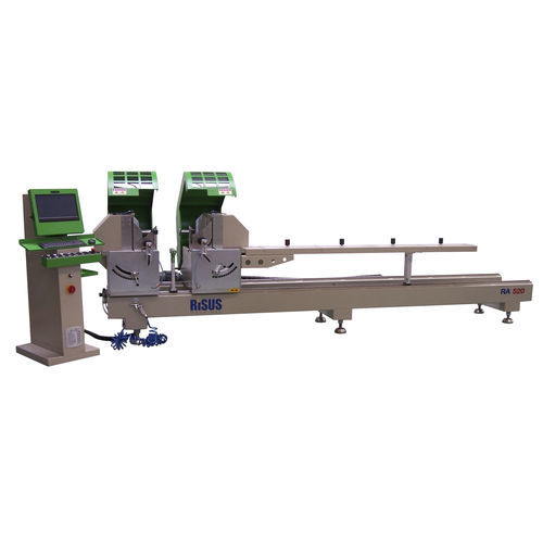 Doppelgehrungssäge für Aluminium - RK-6000S - Risus Machines - für Profile / CNC