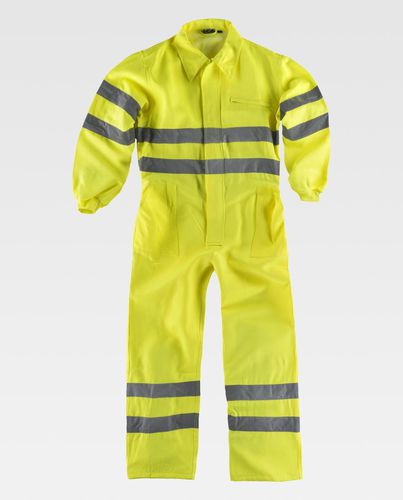 Warnschutz-Overall - C3950 series - WORKTEAM - Baumwolle / Polyester / unisex