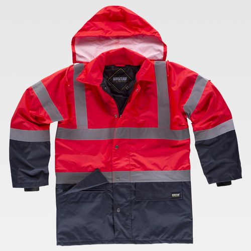 Warnschutzjacke - C3717 - WORKTEAM - Arbeit / wasserdicht / Kälteschutz
