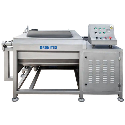 Gemüse-Waschanlage - BW1000 - Kronitek - für Obst / Kartoffel / für Blattgemüse