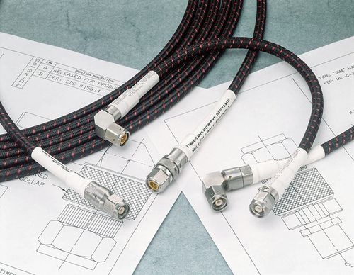 Verlustarmer Kabelkonfektionierung - MilTech - Times Microwave Systems - Koaxial / RF / gerade