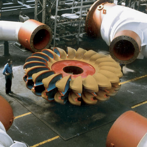 Pelton-Turbine - Franco Tosi - hydraulisch / für Stromerzeugung