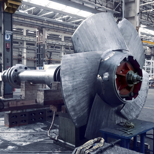Kaplan-Turbine - Franco Tosi - hydraulisch / für Stromerzeugung / mit waagerechter Welle