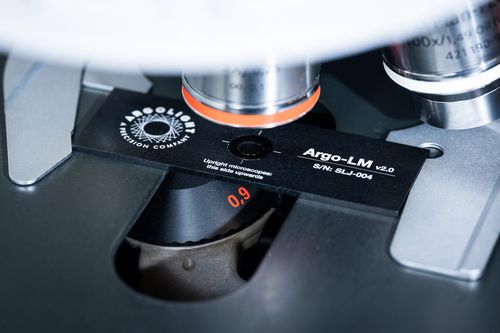 Objektträger für Mikroskope / Kalibrierung - Argo-LM V2 - Argolight - Fluoreszenz