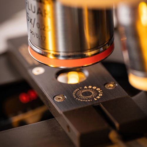 Objektträger für Mikroskope / Kalibrierung - Argo-POWER SIM V2 - Argolight - Fluoreszenz