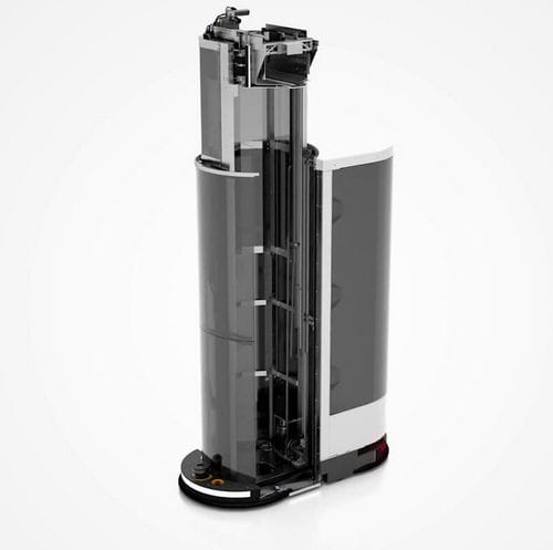 Mobile Roboterplattform / Transfer - TORU - Magazino GmbH - für Lagerhallen / für die Verpackungsindustrie / multidirektional