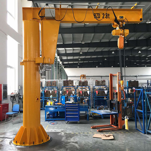 Bodenbefestigter Schwenkkran - BZ series - Shandong Tavol Machinery Co.,Ltd - 360° / 180° / ergonomisch