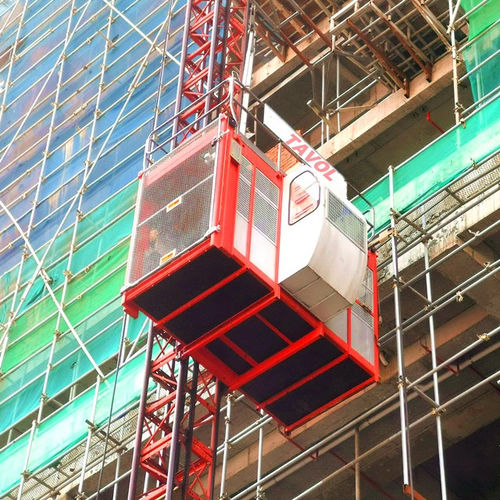 Aufzug für Baustelle - SC200/200 - Shandong Tavol Machinery Co.,Ltd - elektrisch