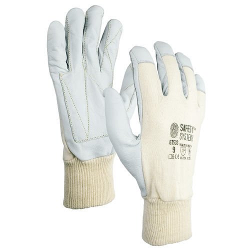 Handschuh für Materialumschlag - GT533 - Lanzi Srl | Safety Systems - mechanischer Schutz / Hitzeschutz / genarbtes Rindleder