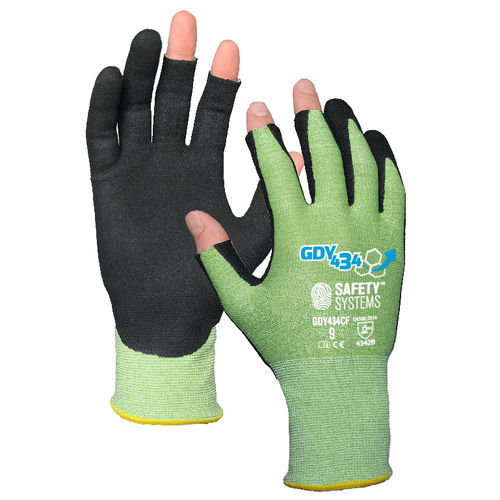 Handschuh für Materialumschlag - GDY434CF - Lanzi Srl | Safety Systems - Schnittschutz / ölbeständig / Polyurethanschaum