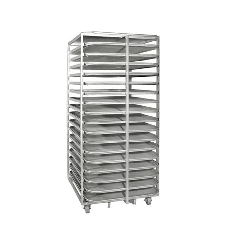 Lagerungswagen - PMDF xxxT series 	  - Porlanmaz Fırın Makinaları - Fachböden / für die Lebensmittelindustrie