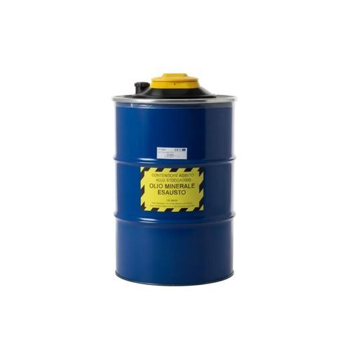 Stahlmüllbehälter - CA220OIL - Ricomi srl - für vertikale Beladung / für Altöl / verriegelbar