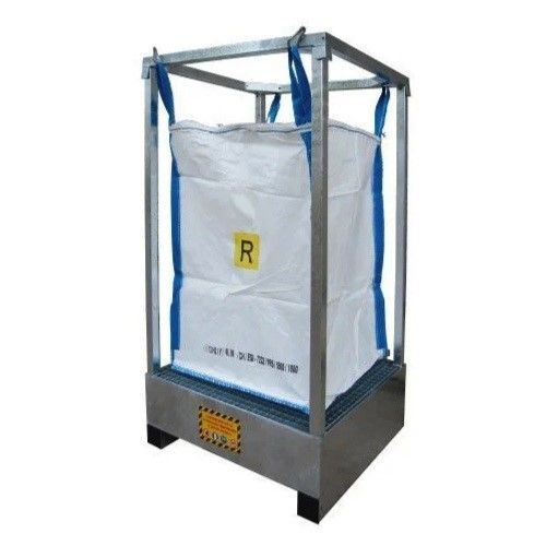 Halterung für Big-Bag - BV500RZ - Ricomi srl - galvanisiertem Stahl / vertikal / bodenstehend