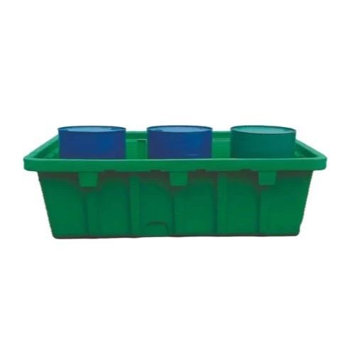Polyethylen-Auffangwanne - RBA25 - Ricomi srl - stapelbar / hohe Chemikalienbeständigkeit
