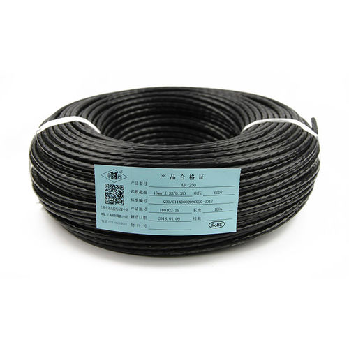 Isolierter Leitungsdraht - AF250 / AF250X series - Shanghai Shenyuan High Temperature wire Co., Ltd - Kupfer / weich / mehrstrangig