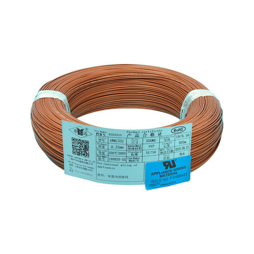 Isolierter Leitungsdraht - UL1332 series - Shanghai Shenyuan High Temperature wire Co., Ltd - Kupfer / FEP / weich