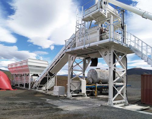 Festinstallierte Betonmischanlage - MODULMIX series  - Frumecar