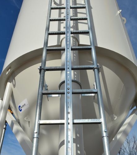 Mobiler Silo - Kurz Silo systeme - mit konischem Boden / geschweißt / Mehrzweck
