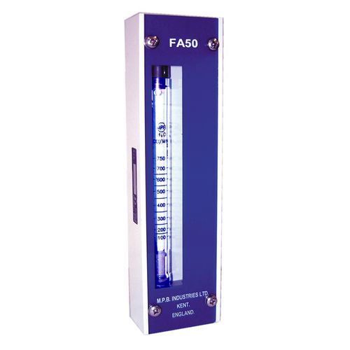Durchflussmesser mit integriertem Alarm - FA50 series - MPB INDUSTRIES - Schwebekörper / Volumen / für Flüssigkeiten
