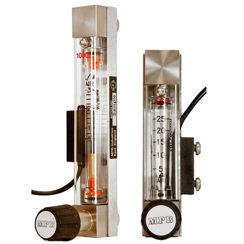 Durchflussmesser mit integriertem Alarm - 630A & 1000A series - MPB INDUSTRIES - Schwebekörper / Volumen