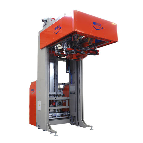 Haubenmaschine mit Stretchfolie - IS46 - OFFICINA MECCANICA SESTESE S.p.A. - automatisch / für Säcke / für elektrische Haushaltsgeräte