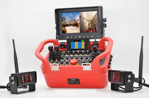 Drahtlose Fernbedienung - DCH-V48 series - DCH RADIO LIMITED COMPANY - mit konfigurierbaren Tasten / Joystick / Kippschalter