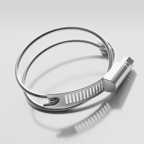 Edelstahl-Schlauchschelle - Master-Grip Double Wire Clamp, screw-fitting - Masterduct Brasil - Schrauben