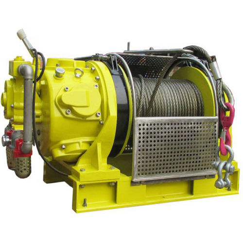 Pneumatische Winde - JQHS-100x12 - Yantai Weichi Petro Mine Machinery Co., Ltd - Drahtseil / Traktion / Trommel