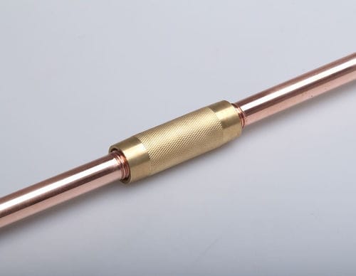 Kupfer-Erdungspfahl - OLT-A, OLT-H series - Orbital Lightning Protection Technologies - rund / einfach