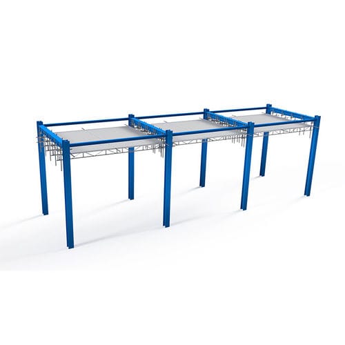 Hängender Gerüstturm - Pipe Rack - URTIM