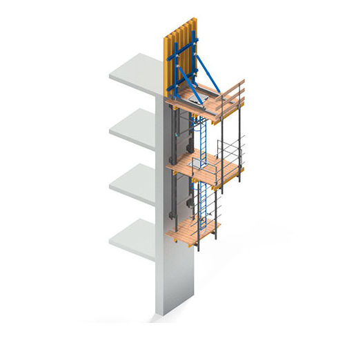 Kletterschalungssystem - Woodset - URTIM - Säulen / Fassaden / hoch