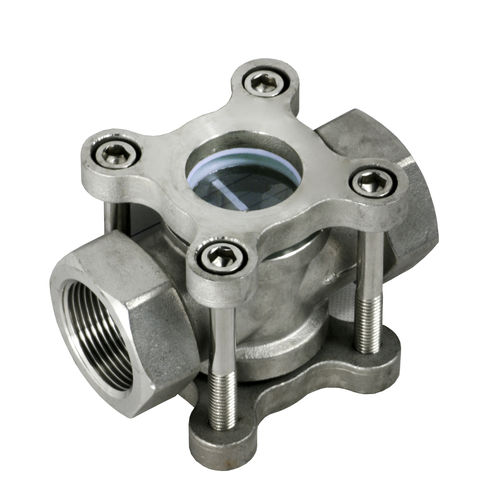 Edelstahl-Schauglas - 711/800 - KTN - Gewinde