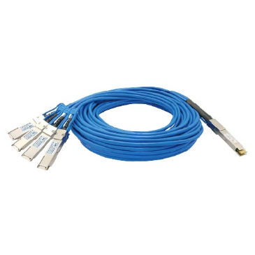 Kabelkonfektionierung aus aktivem Kupfer (ACC) - JPC Connectivity - QSFP-DD / Ethernet / mini-breakout Typ