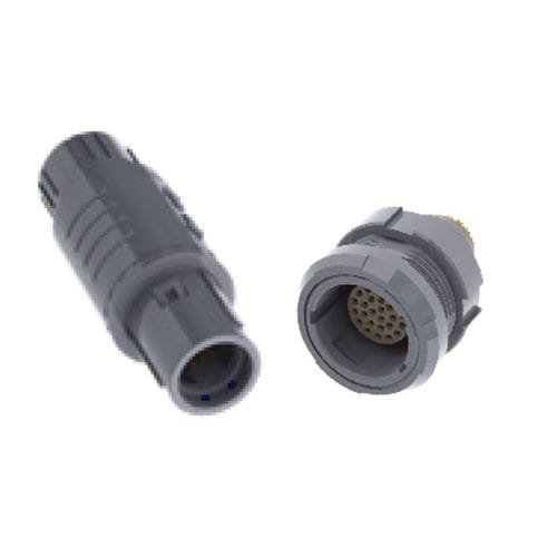 Datensteckverbinder - 2P series - JPC Connectivity - Stromversorgung / zirkulär / Push-Pull