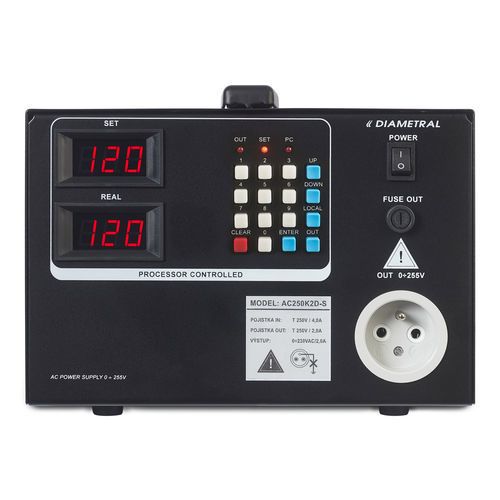 Tischnetzteil - AC250K2D-S - Diametral a.s. - AC/AC / stabilisiert / Labor