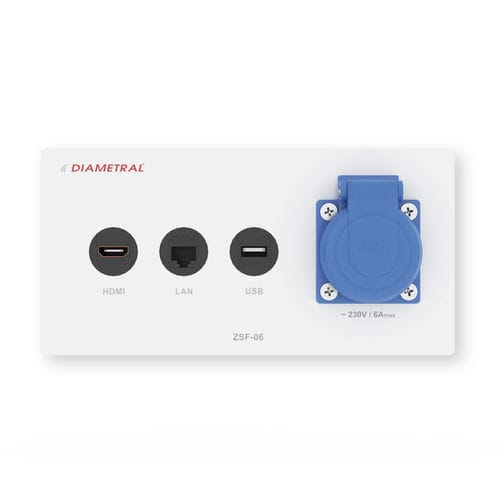 DC-Verteilertafel - ZSF-06 - Diametral a.s. - AC / HDMI / USB
