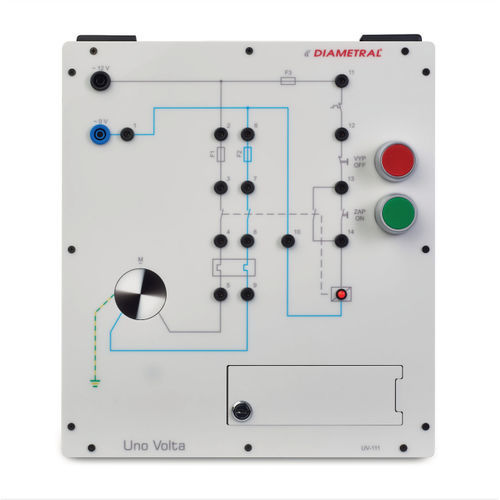 Demonstrationstafel für Elektroinstallation - UV-111  - Diametral a.s.