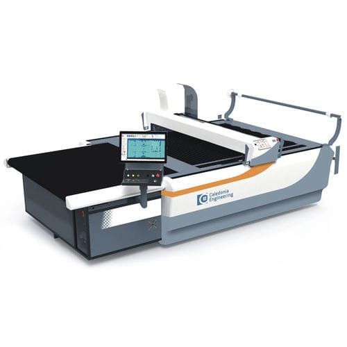 Schneidemaschine mit scharfer Klinge - I-CUT  - Caledonia Group - für Gewebe / für Mehrlagengewebe / CNC