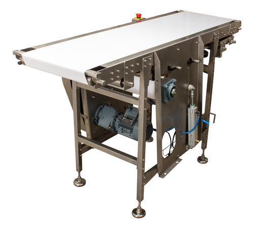 Bandförderer - Oflaz Mechanics And Food Processing Equipment - horizontal / gerade / elektrisch