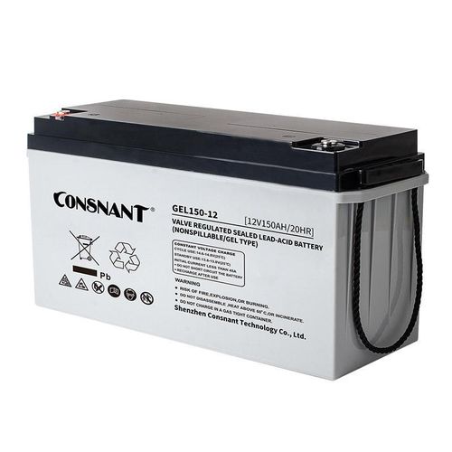 VRLA-Batterie - GEL Series - Shenzhen Consnant Technology Co., Ltd. - Block / 12 V / Solar