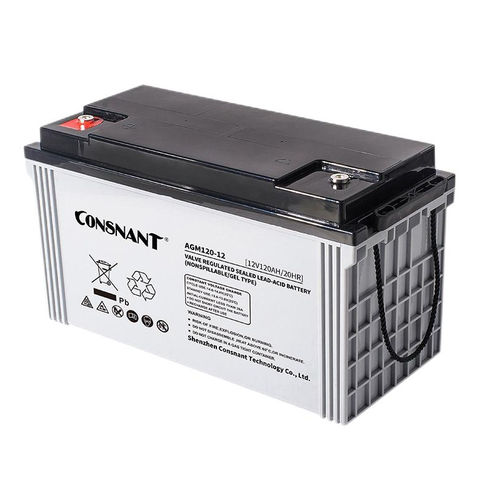 VRLA-Batterie - AGM Series - Shenzhen Consnant Technology Co., Ltd. - Block / 12 V / für USV